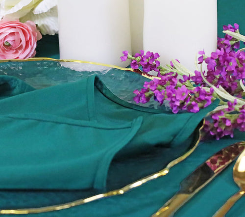10 ft x 10 ft Scuba (Wrinkle-Free) Event Backdrop Curtain Drape Panel - Oasis (1pc)
