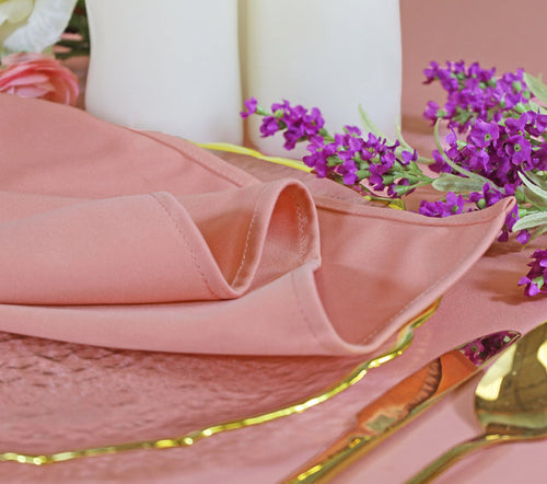 10 ft x 10 ft Scuba (Wrinkle-Free) Event Backdrop Curtain Drape Panel - Rose Pink (1pc)