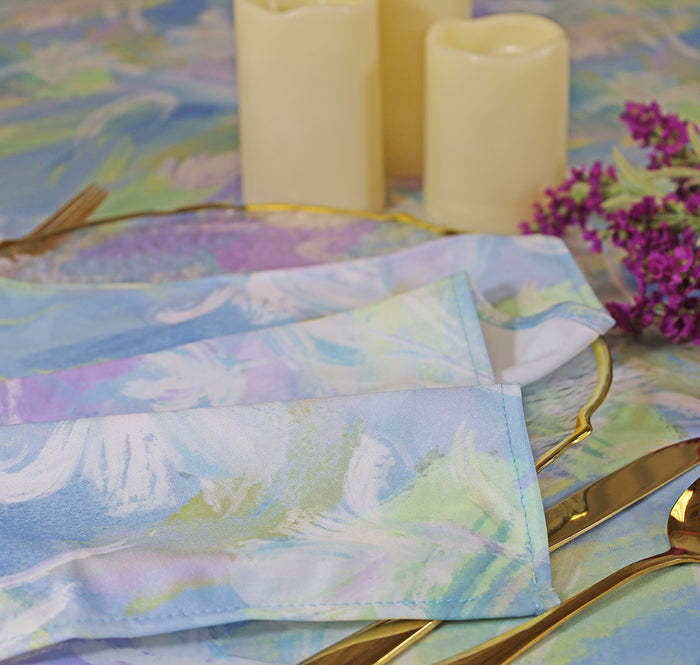 120" Seamless Round Honey Suckle Scuba (Wrinkle-Free) Tablecloth - (1pc/pk)
