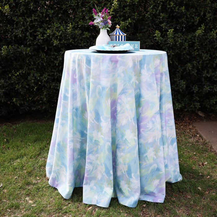 120" Seamless Round Honey Suckle Scuba (Wrinkle-Free) Tablecloth - (1pc/pk)