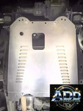 2009-2018 Ram 1500 catalytic converter shield with anti-theft security bolts and skid plate