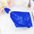 20"x20" Sequin Taffeta Napkins - Royal Blue (10pc/pk)