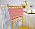 7"x13" Spandex Chair Bands - Rose Pink (10pcs/pk)