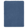 Blue Knotted Throw Blanket