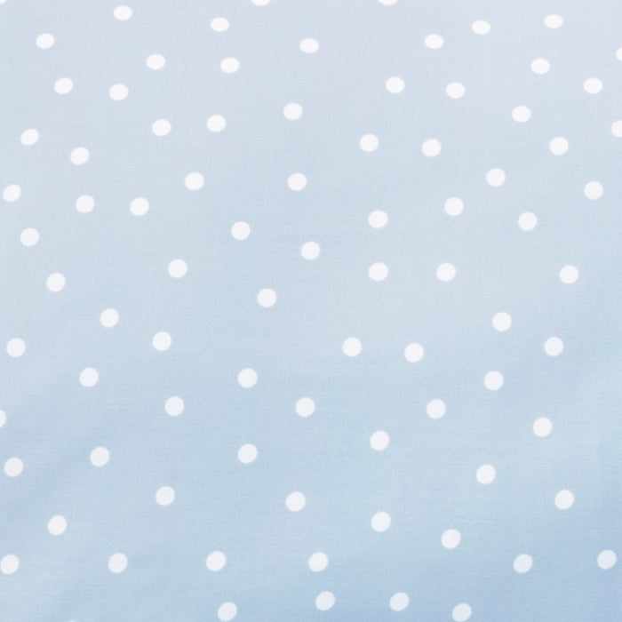 French Blue Polka Dots Fitted Sheet
