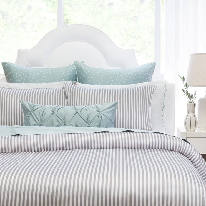 Grey Larkin Duvet Cover