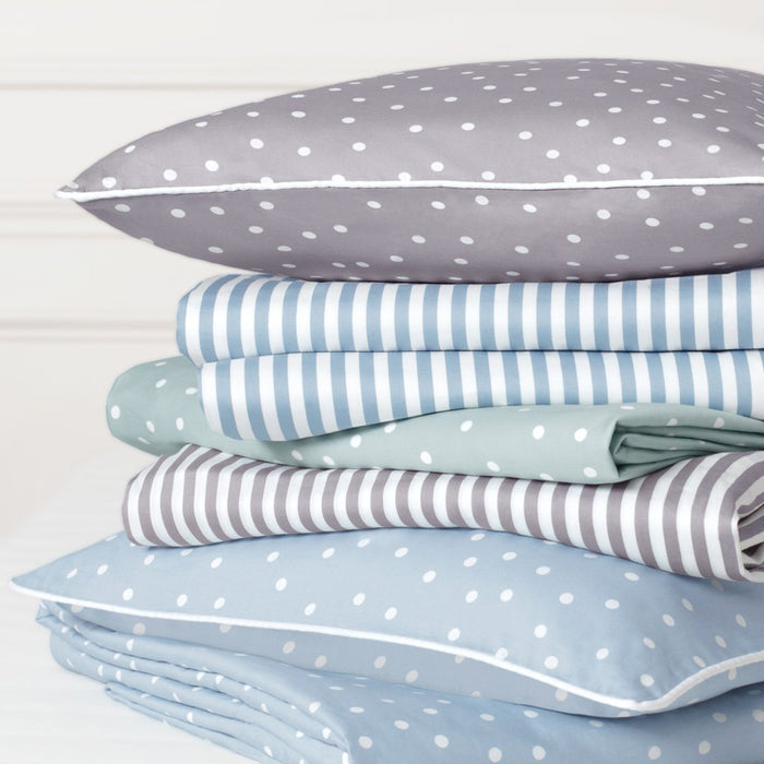 Grey Larkin Duvet Cover