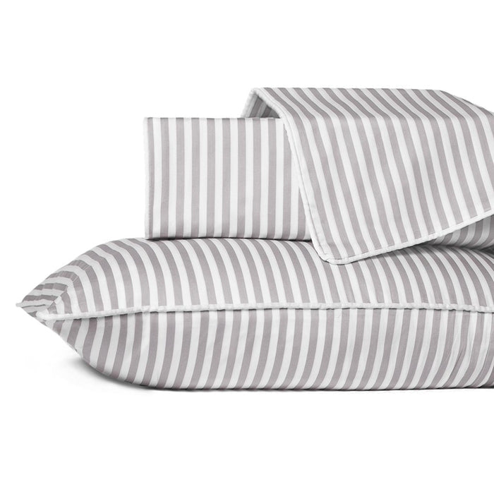 Grey Larkin Duvet Cover