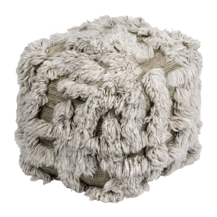 Handgefertigter Boheme Pouf von pad home – vielseitiger Sitzhocker im Boho-Look