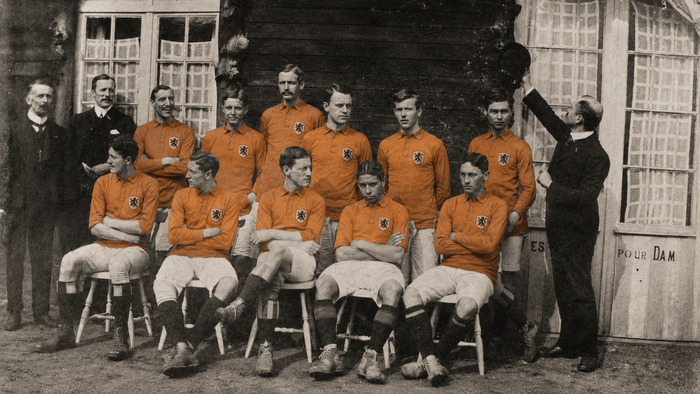 Heritage Voetbalshirt Nederland  - ORANJE 1907