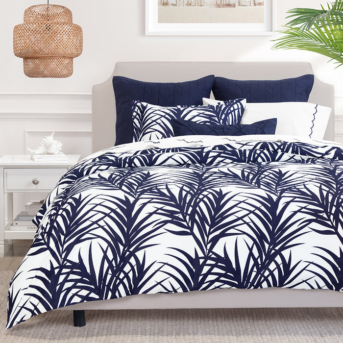 Navy Blue Laguna Sham Pair