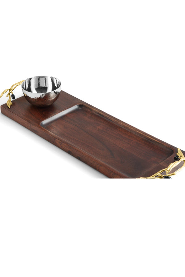 Michael Aram | Olive Branch Dipping Board | Gattles