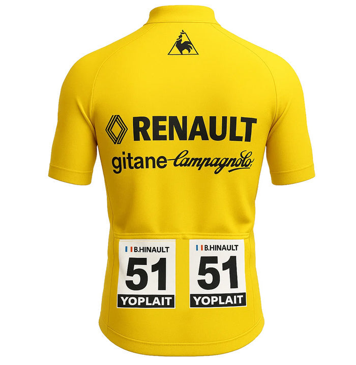 Renault gele trui - Bernard Hinault 1978 Gruppo Sportivo