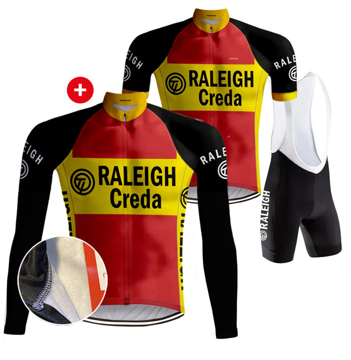 Retro Combinatie set TI-Raleigh rood - REDTED