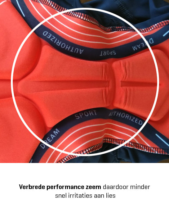 Retro Wielerbroek Ford - REDTED - ZWART