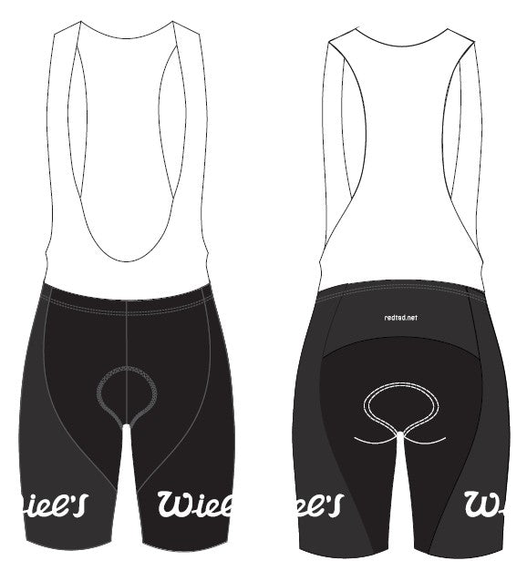 Retro Wielerbroek Wiel's Groene Leeuw - REDTED
