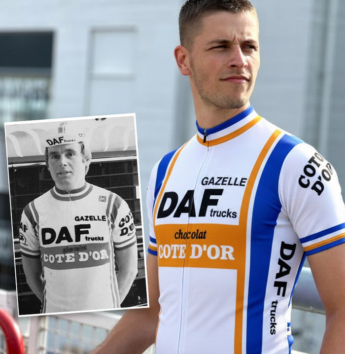 Retro Wielershirt DAF Trucks -  Gruppo Sportivo