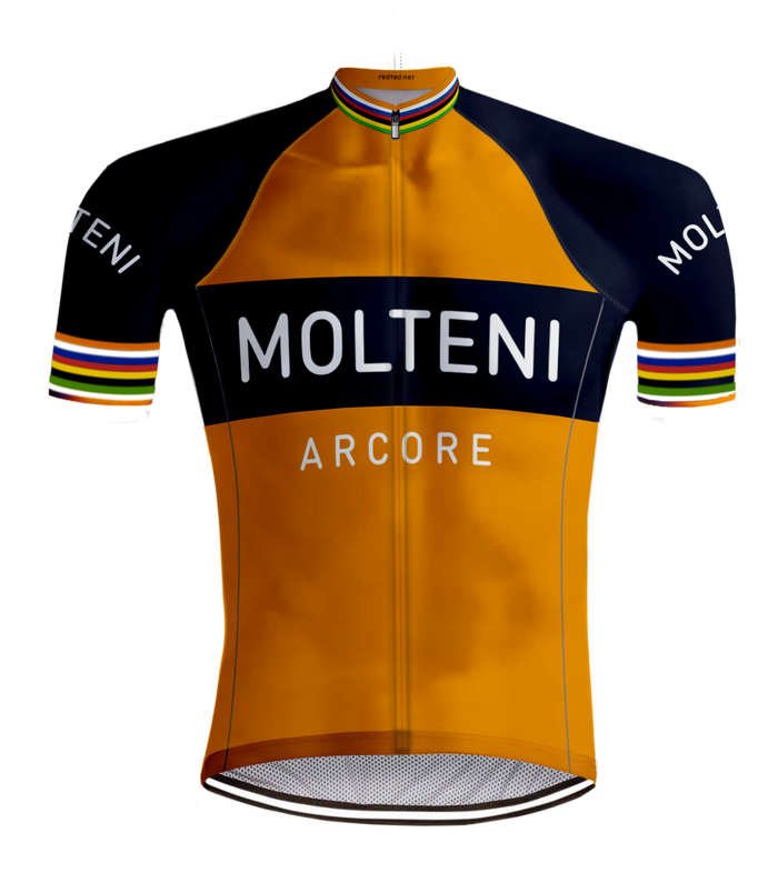 Retro Wielershirt Molteni Oranje - REDTED