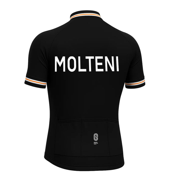 Retro Wielertenue Molteni Arcore – Zwart Gruppo Sportivo