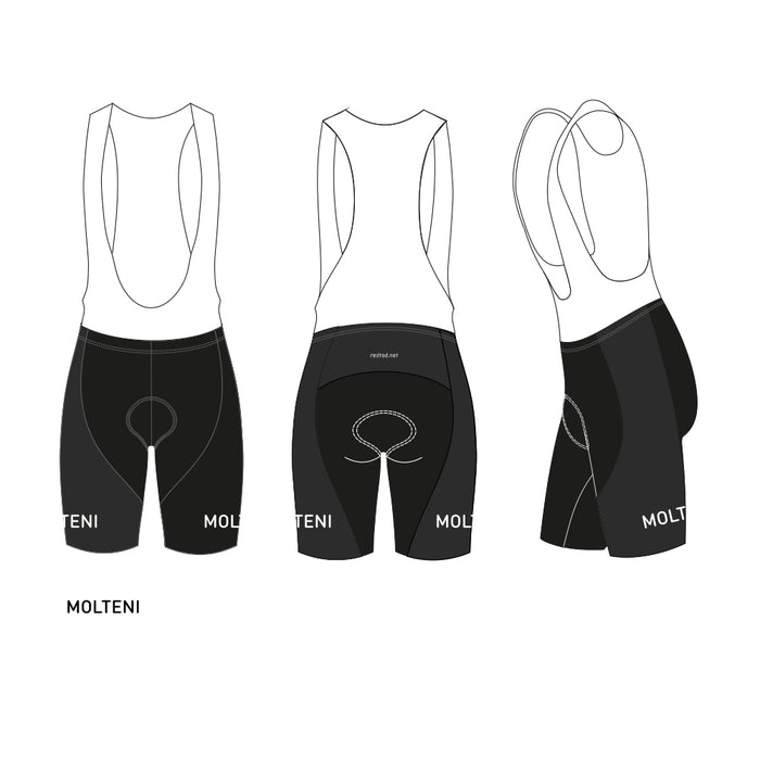 Retro Wielertenue Molteni Belgische Kampioen - REDTED