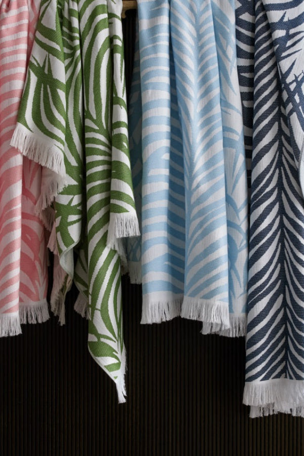 Zebra Palm Beach Towel