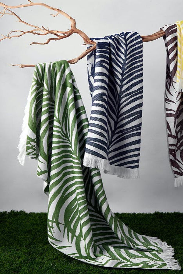 Zebra Palm Beach Towel